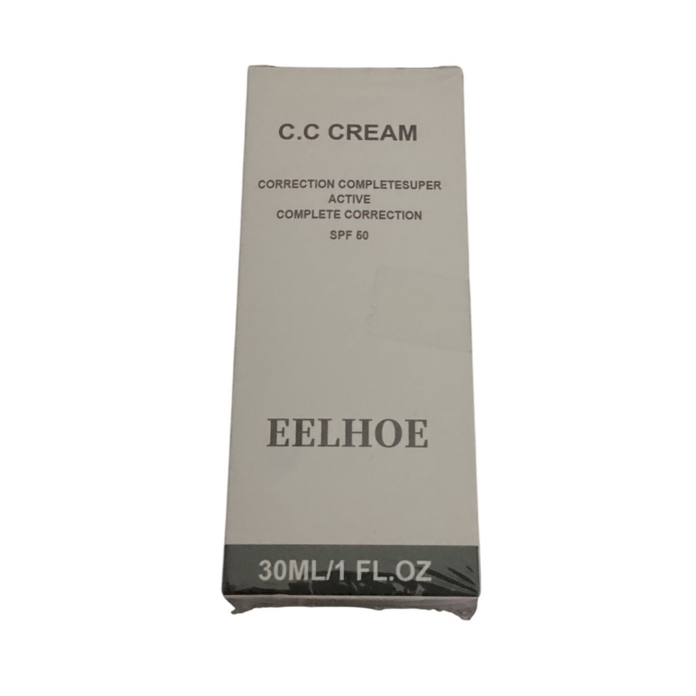 EELHOE C.C CREAM SPF 60 Warm‎ Color Complete Correction 30ML 1 FL OZ